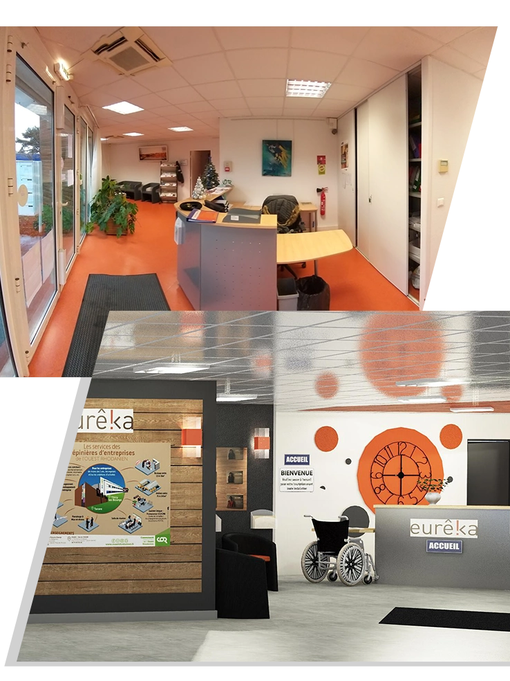 Projet point accueil collectivite eureka inside by nadege lara - amenagement 3d